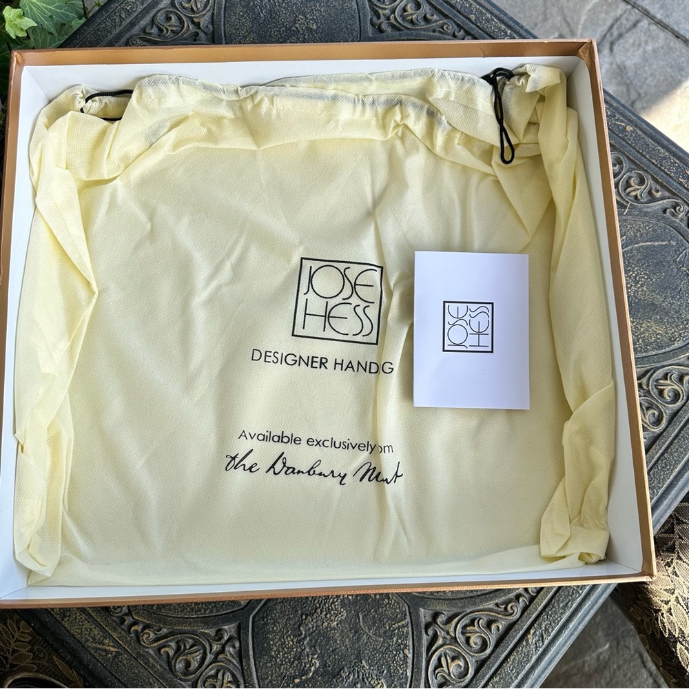 Danbury Mint Satchel “I Love You” Handbag - Picture 11 of 14